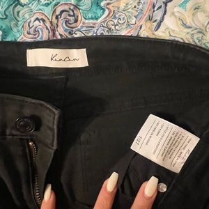 High rise, flare jeans